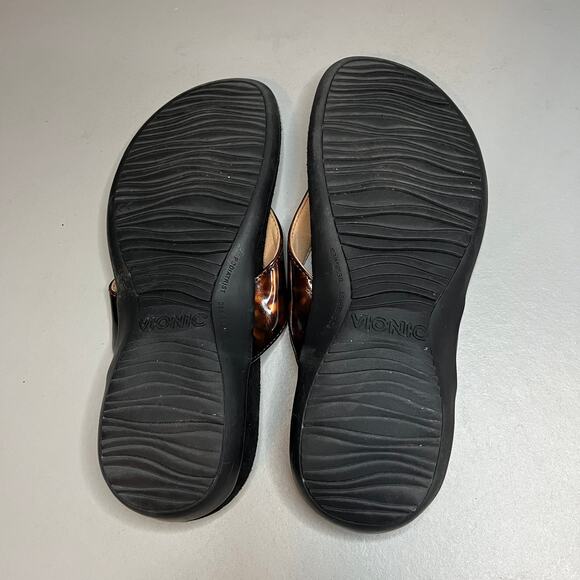 Vionic Black and Brown Sandals - Picture 5 of 5